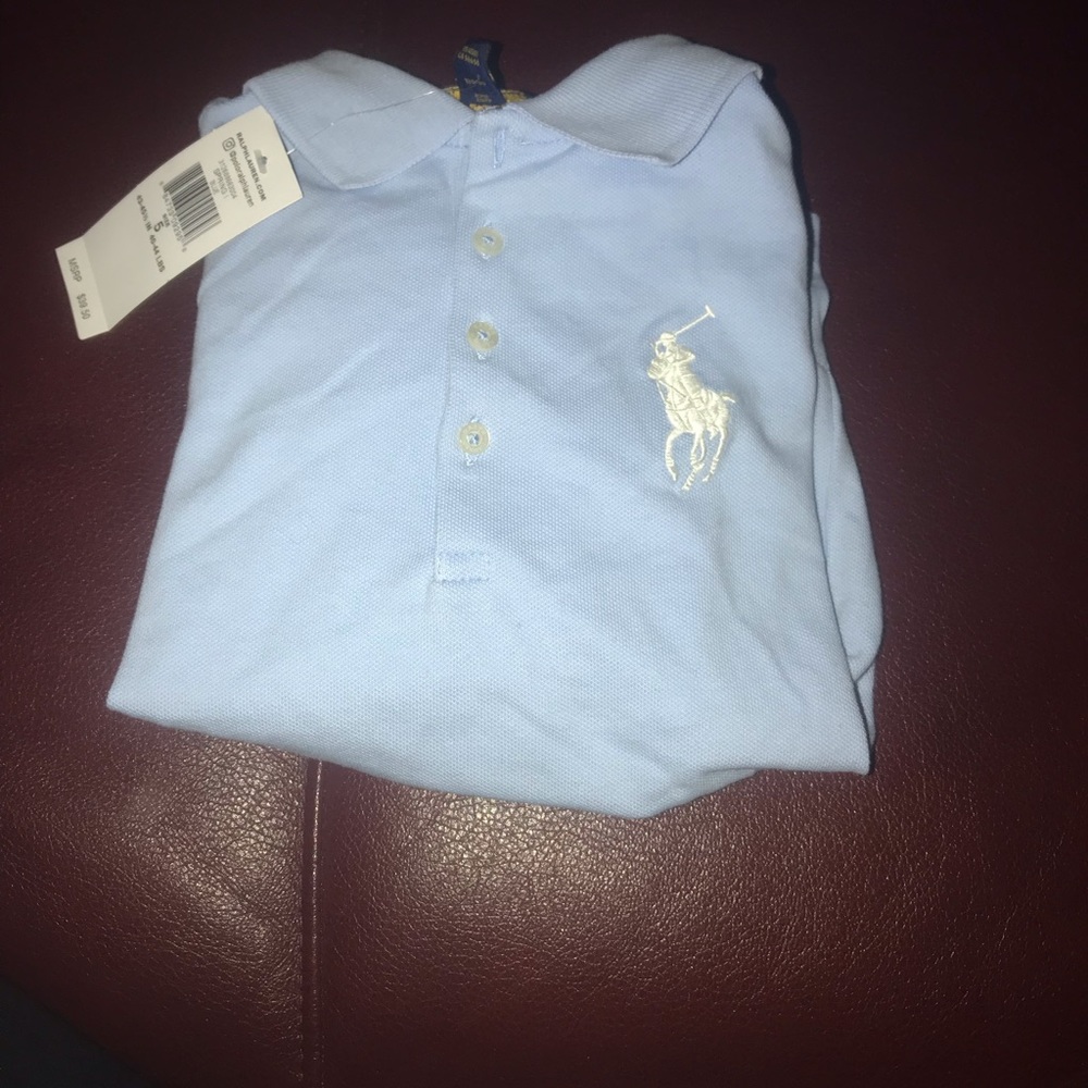 Long sleeve polo shirt